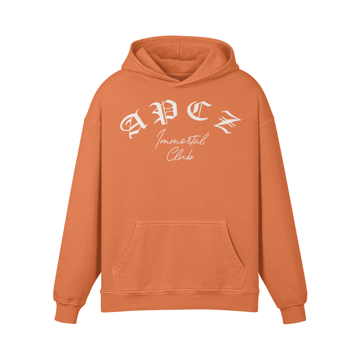 RETRO HOODIE (OLD ENGLISH)